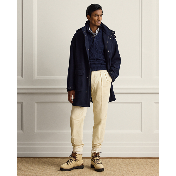 Parka Auden en laine et cachemire