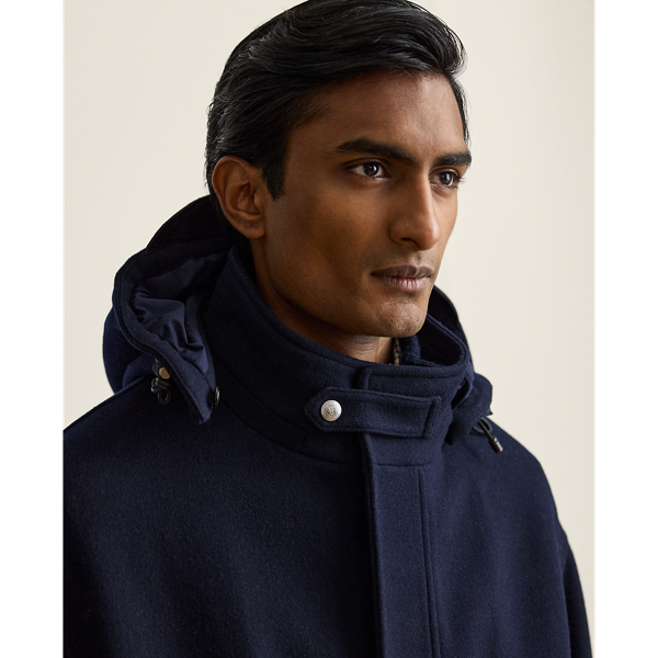 Parka Auden en laine et cachemire