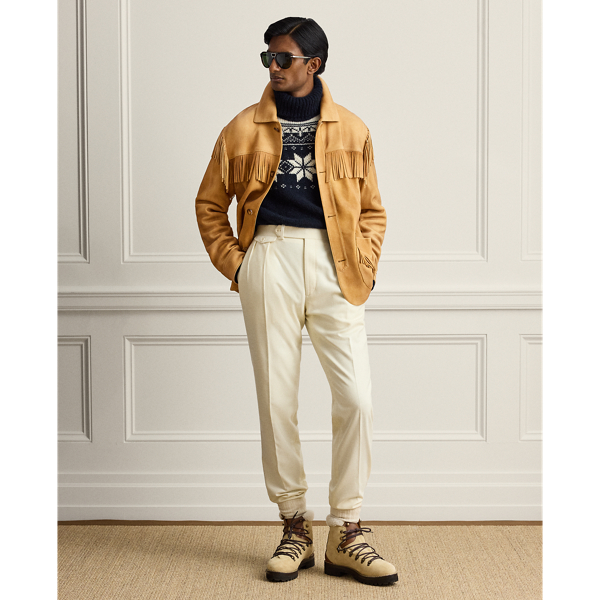 Carson Fringe Suede Jacket