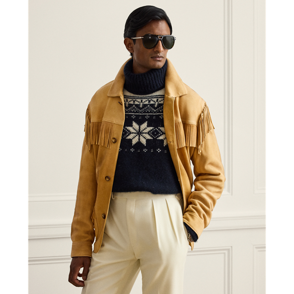 Carson Fringe Suede Jacket