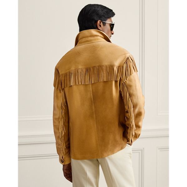 Carson Fringe Suede Jacket