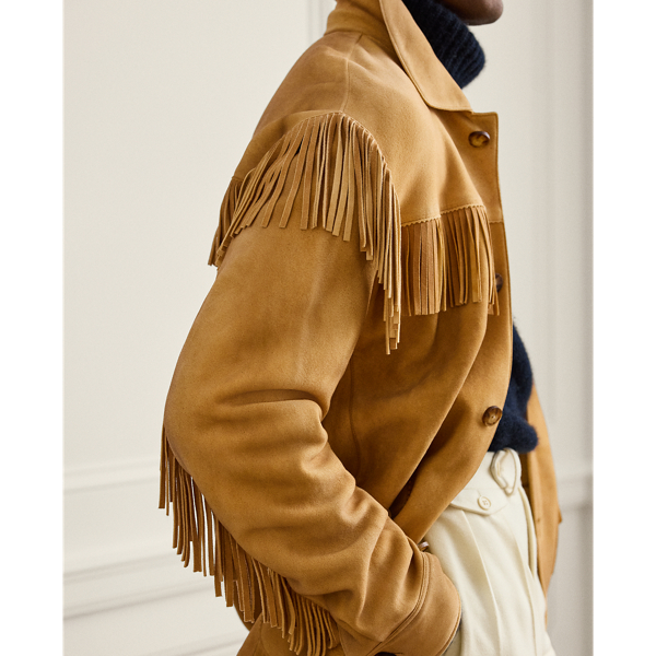 Carson Fringe Suede Jacket