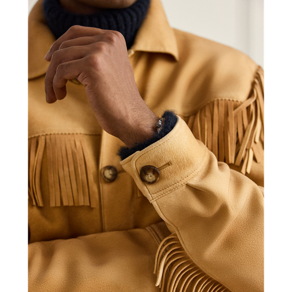 Carson Fringe Suede Jacket