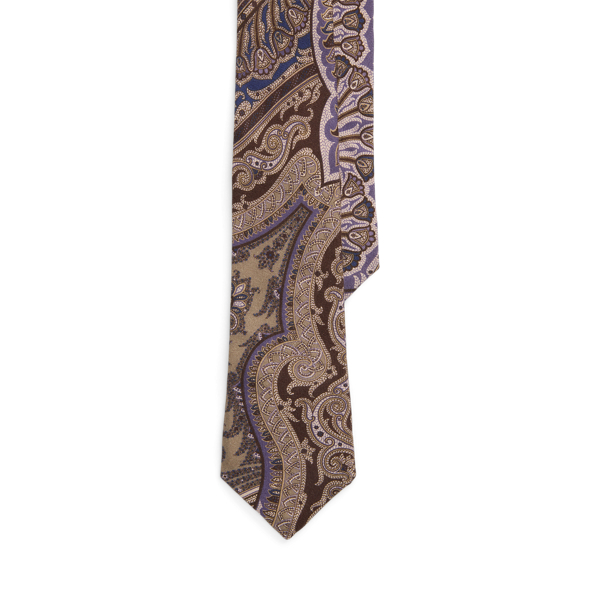 Paisley Cashmere-Silk Tie