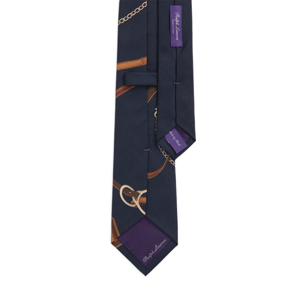 Equestrian Silk Twill Tie