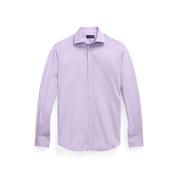 Micro-Check Shirt Purple Label 1