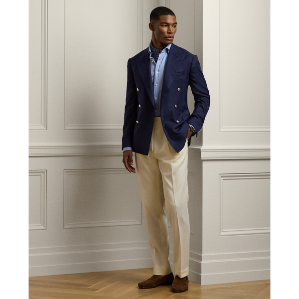 Blue Stretch Jersey Shirt Purple Label 4