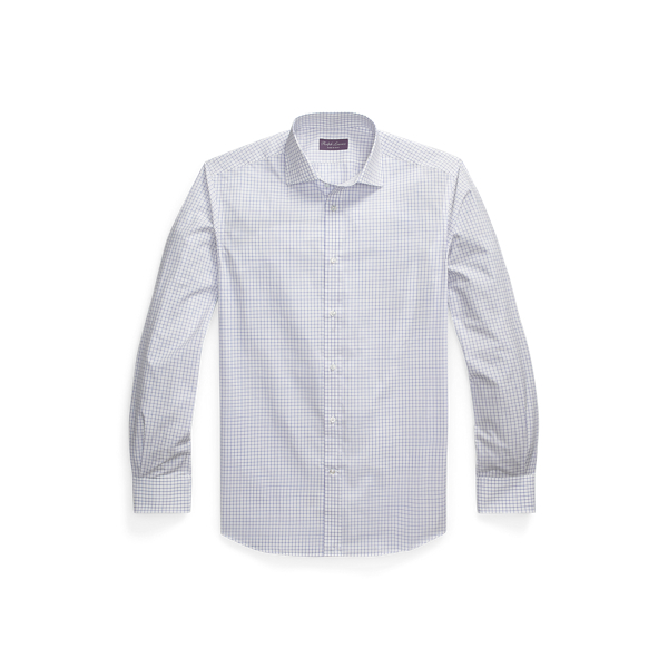 Chemise &agrave; motif tattersall