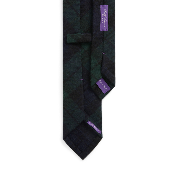 Plaid Cashmere Tie 