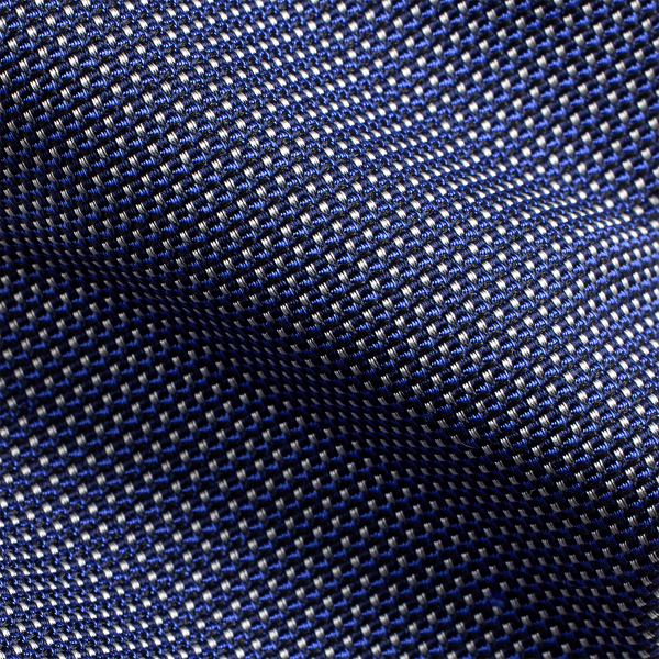 Navy Dot Silk Jacquard Tie Purple Label 3