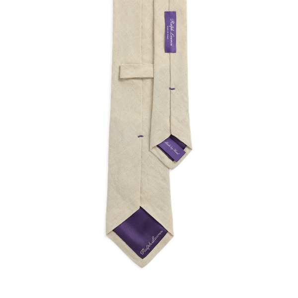 Textured Linen Tie