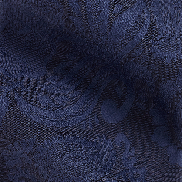 Paisley Cotton-Silk Jacquard Tie 