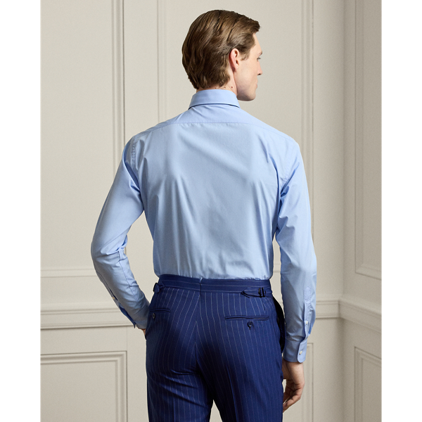Medium Blue End-on-End Shirt Purple Label 5