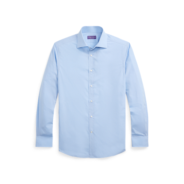 Medium Blue End-on-End Shirt Purple Label 2