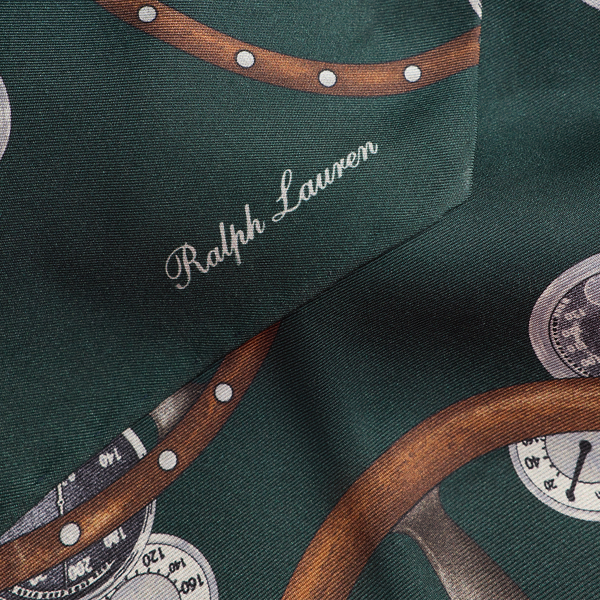 Print Silk Twill Neckerchief