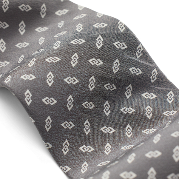 Arrow-Print Silk Tie