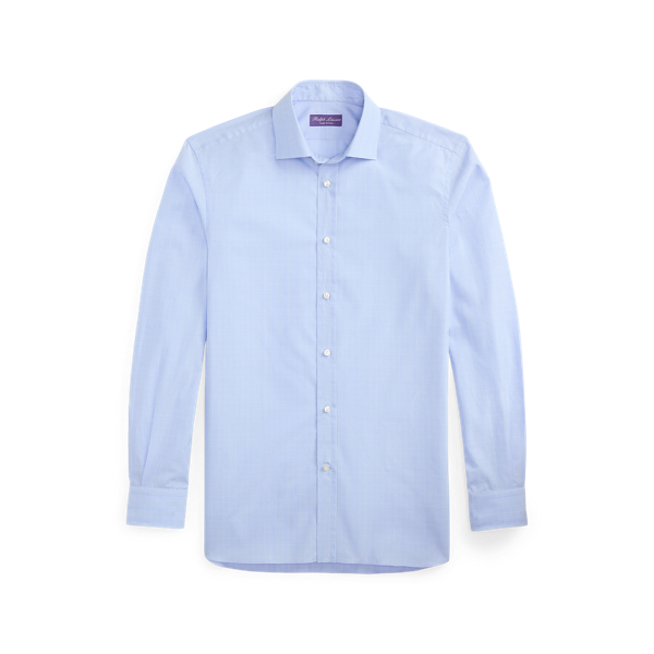 Mini-Glen Check Twill Shirt
