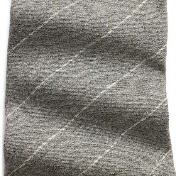Pinstripe Wool Flannel Tie