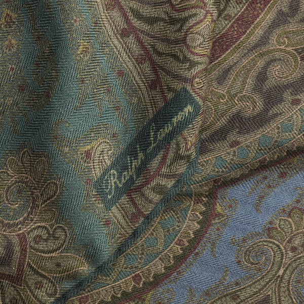 Paisley Cashmere-Silk Neckerchief