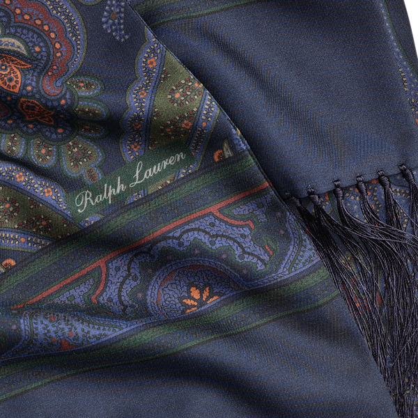 Paisley Silk Scarf