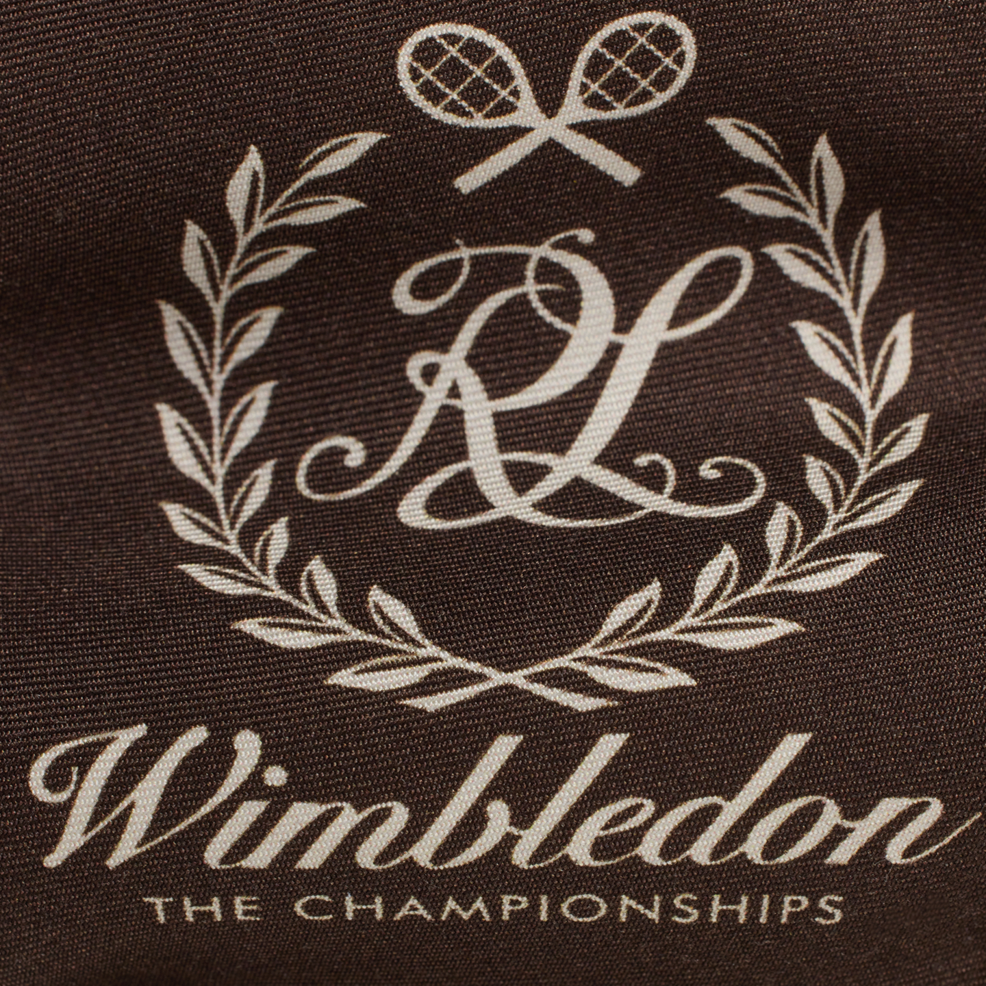 Мужской галстук Ralph Lauren Wimbledon Silk Twill Tie, цвет: Мягкий мокко — фото 2