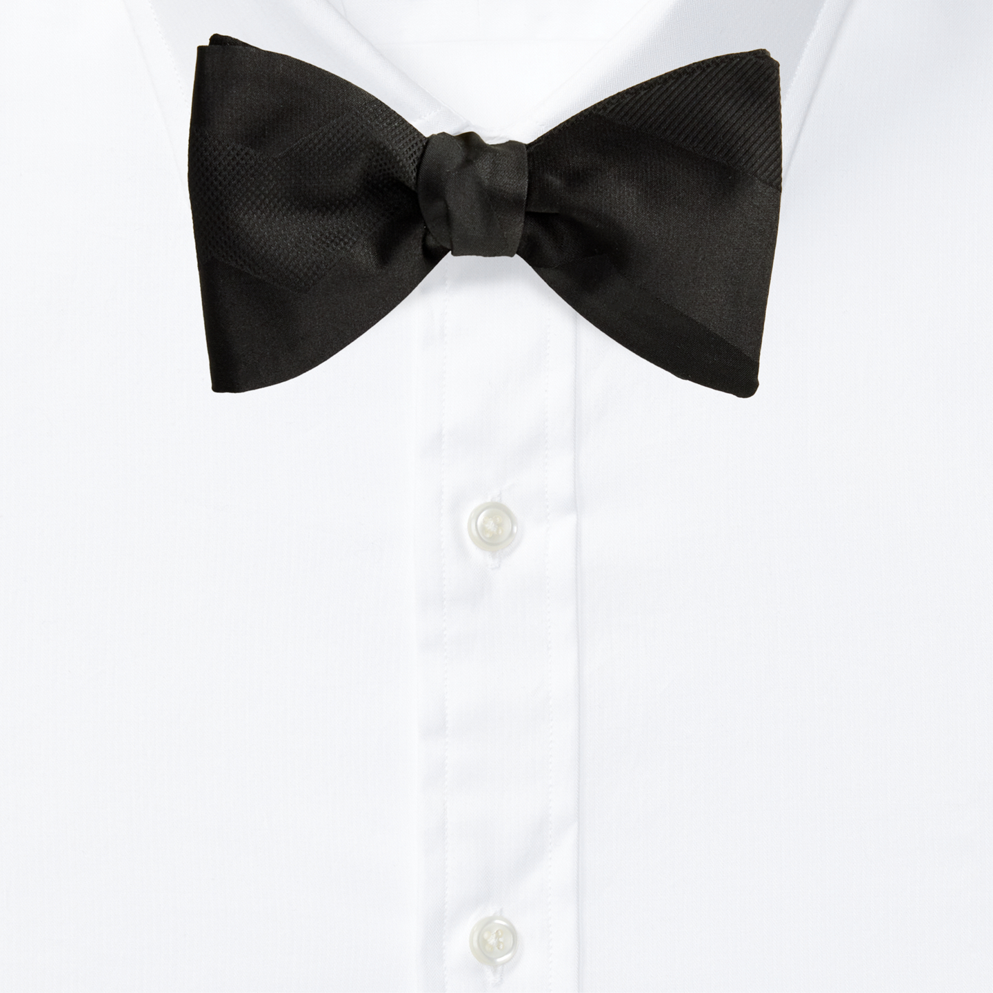 Мужские галстуки Ralph Lauren Cotton-Silk Jacquard Bow Tie, цвет: Чёрный — фото 1