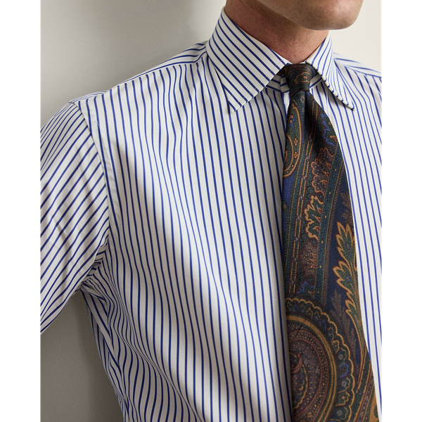 Pinstripe Poplin Shirt