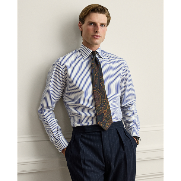 Pinstripe Poplin Shirt