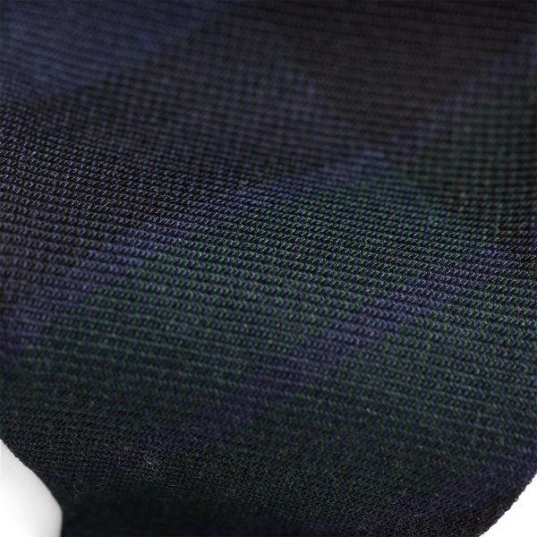 Plaid-Print Cashmere-Silk Bow Tie