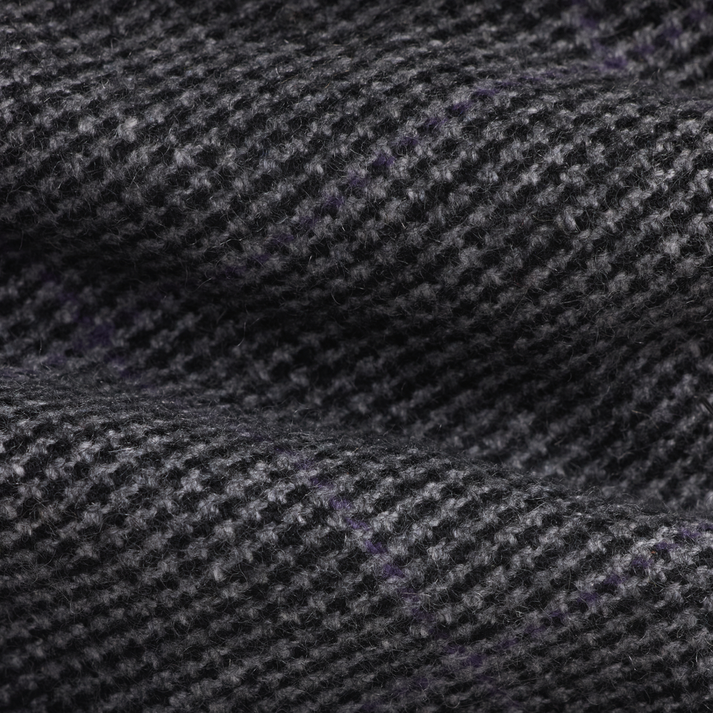 Мужские галстуки Ralph Lauren Mini-Tick-Weave Wool-Cashmere Tie, цвет: Средний серый разноцветный — фото 2