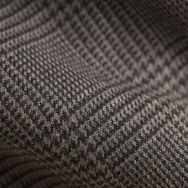 Cravate prince-de-galles flanelle coton