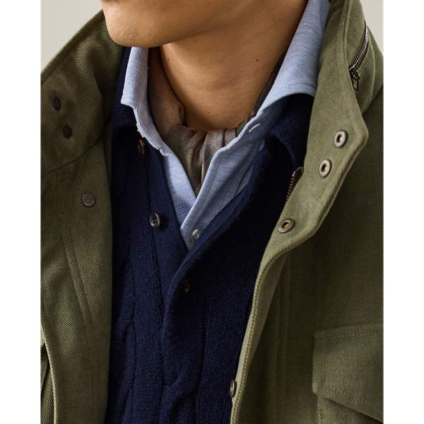 Stag-Print Silk Twill Square Scarf