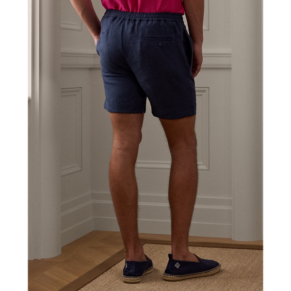 Linen Drawstring Short