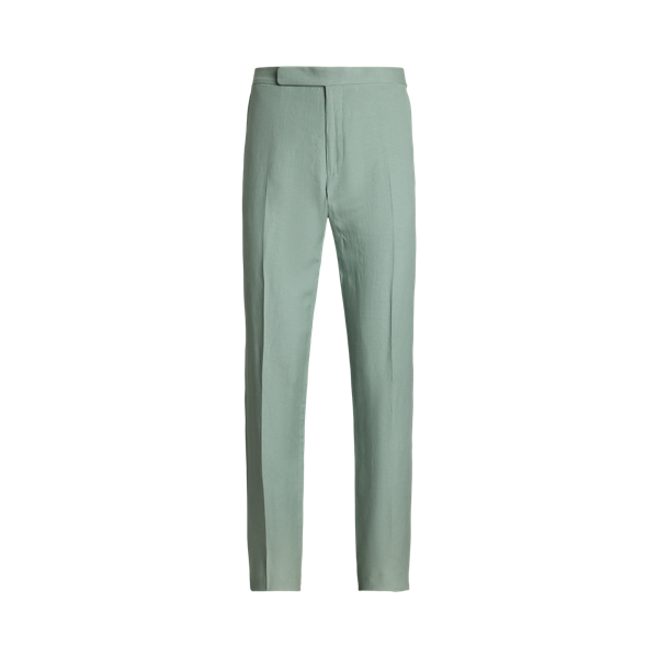 Gregory Hand-Tailored Silk-Linen Trouser