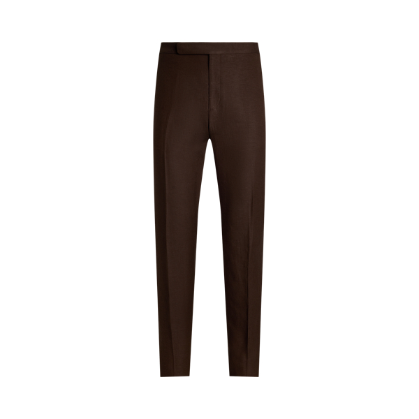 Gregory Hand-Tailored Silk-Linen Trouser