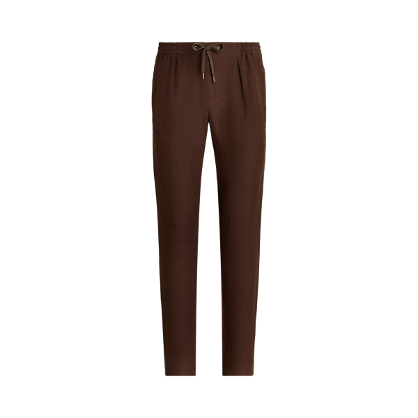 Hand-Tailored Silk-Linen Trouser Purple Label 1