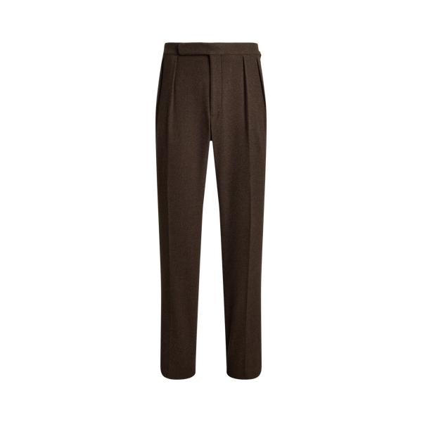 Handgeschneiderte Wolltwill-Hose Gregory