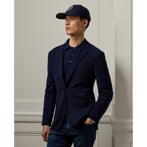 Hadley Hand-Tailored Wool Pique Blazer