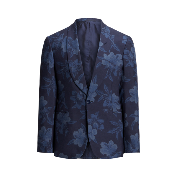 Gregory Handmade Hibiscus Silk Jacket