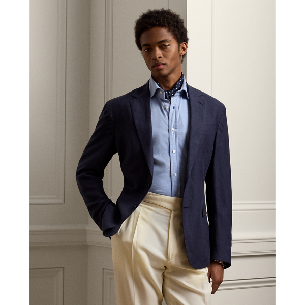 Hadley Hand-Tailored Silk-Linen Jacket