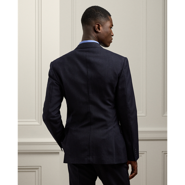 Wollanzug Kent mit Nadelstreifen Purple Label in Navy/Grau 5