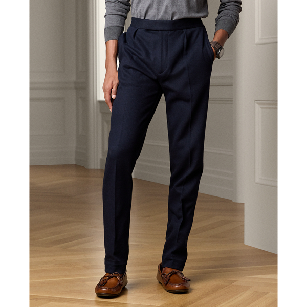 Hand-Tailored Interlock Suit Trouser