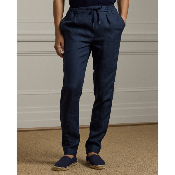 Hand-Tailored Linen Trouser