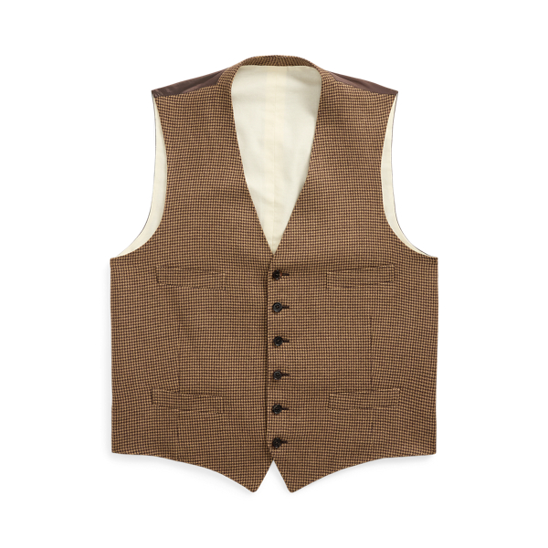 Wool Blend Waistcoat Vest Sleeveless Under Jacket with Pocket deals Square 40