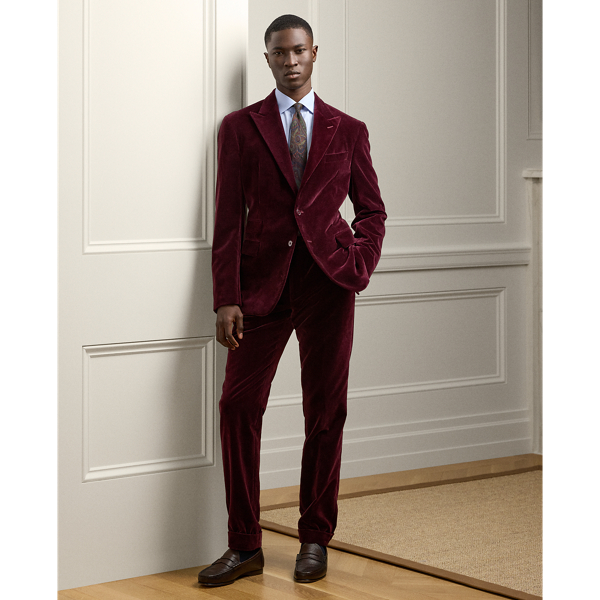 Gregory Hand-Tailored Velvet Trouser