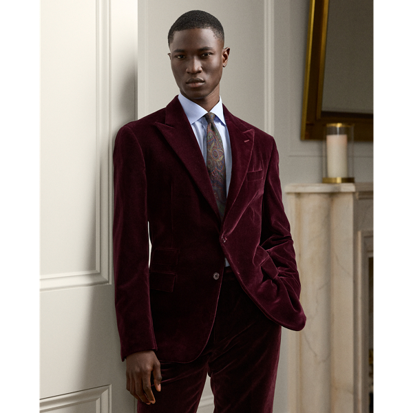 Kent Hand Tailored Velvet Jacket for Men Ralph Lauren UAE