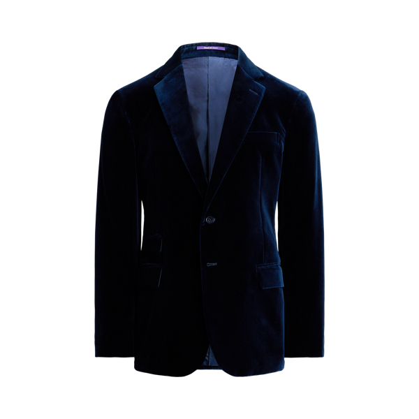 Ralph lauren velvet jacket clearance