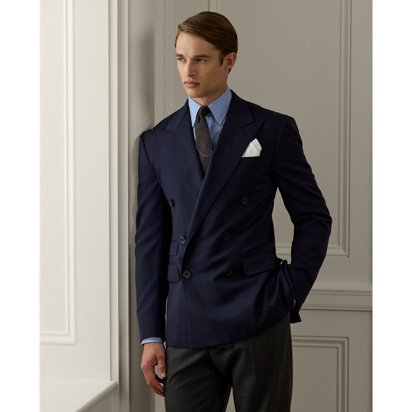 Kent Hand Tailored Wool Suit Jacket