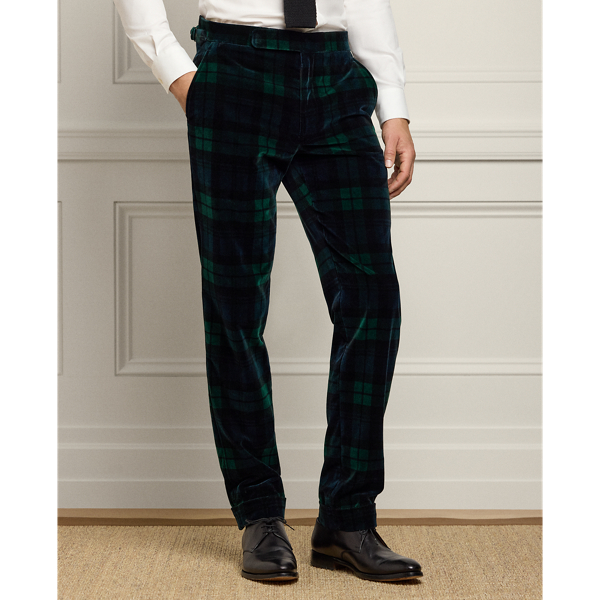 Men's ralph lauren plaid pants deals