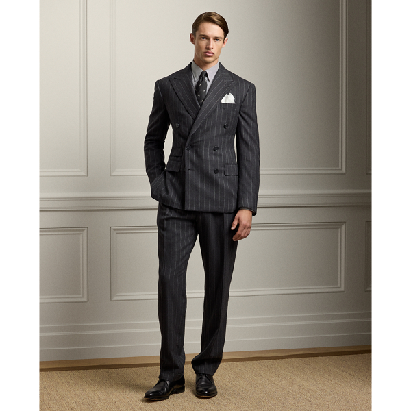 Kent Hand-Tailored Pinstripe Suit